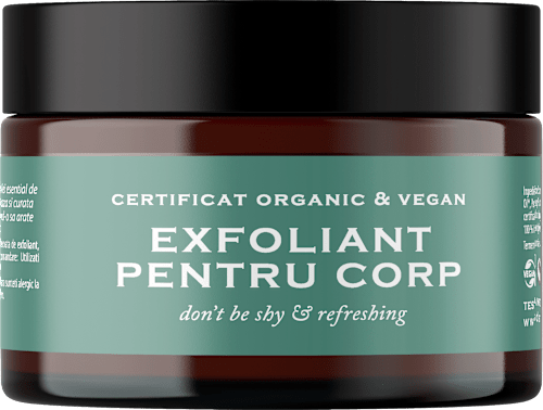 Exfoliant pentru Corp - Don't Be Shy natural beauty by Laura Baldini