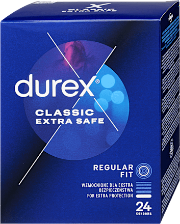Óvszer Extra Safe Regular Fit Durex
