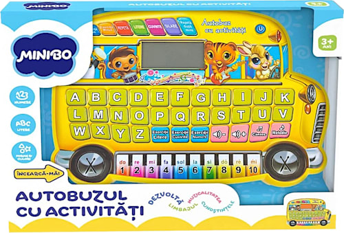 Jucărie pentru bebeluși, Autobuzul cu activități Minibo