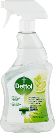 Antibakteriális felülettisztító spray, Lime és menta illattal Dettol