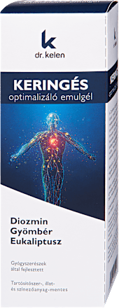 Keringés optimalizáló emulgél Dr. Kelen
