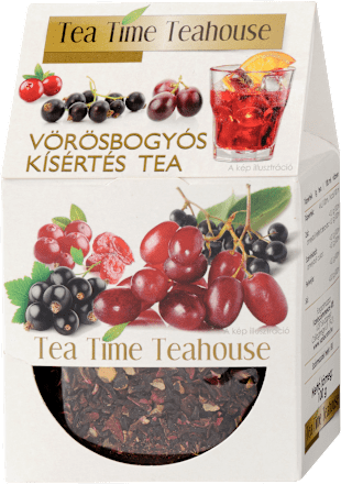 Tea Vörösbogyós kísértés Tea Time Teaház