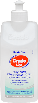 Kézfertőtlenítő gél Bradolife