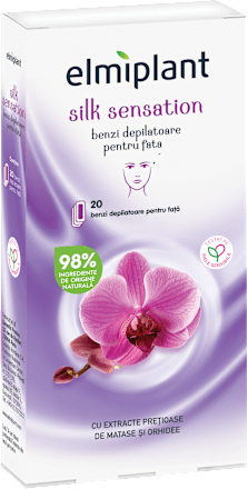 Benzi depilatoare silk sensation pentru față Elmiplant
