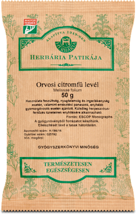 Orvosi citromfű levél tea HERBÁRIA