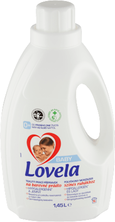 Baby prací gel na barevné prádlo Lovela