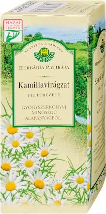 Kamillavirágzat filteres tea HERBÁRIA