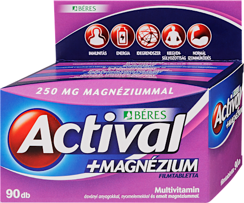 + Magnézium filmtabletta Actival