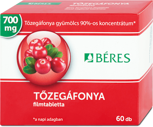 Tőzegáfonya tabletta Béres