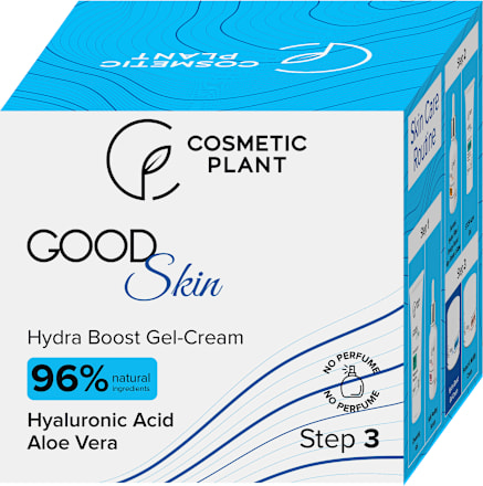 Cremă gel hidratantă cu AH si aloe vera  cosmetic plant