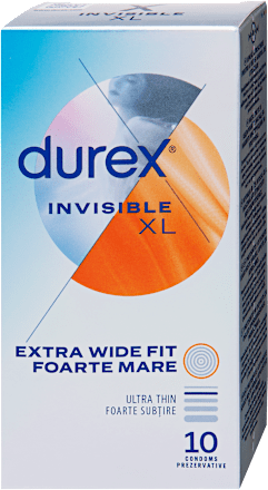 Óvszer Nude/Invisible XL Durex