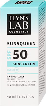Cremă de față cu protecție solară Sunsqueen SPF50 Invisible Aqua Elyn's Lab