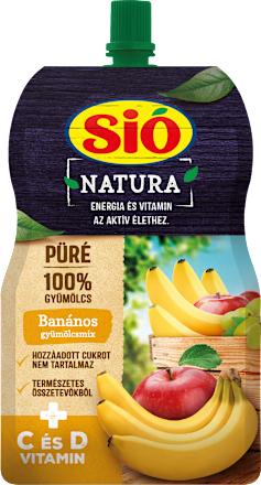 Banános gyümölcspüré  Sió