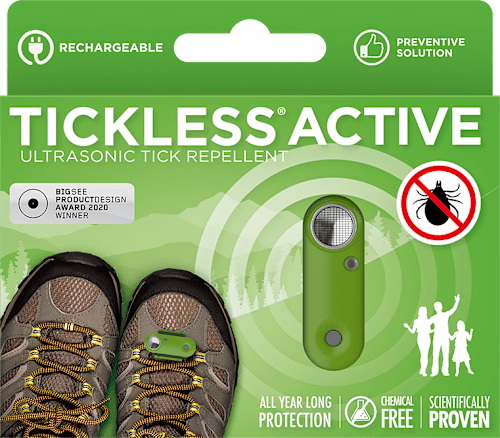 Ultrazvukový odpudzovač kliešťov a bĺch pre ľudí - Green TICKLESS