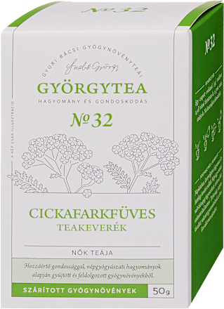 Cickafarkfüves teakeverék  "nők teája" GYÖRGYTEA