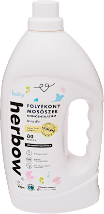 Baby mosógél mosódió kivonattal natúr illattal Herbow