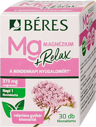 Magnézium + Relax filmtabletta Béres