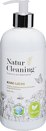 Hipoallergén mosogatószer koncentrátum kiwi-lichi illattal NaturCleaning