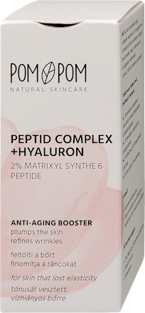 Arcszérum, Peptid Complex + Hyaluron booster POM POM