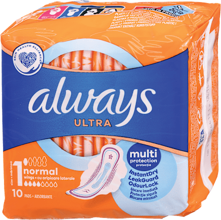 Damski vložki Ultra Normal, velikost 1 always