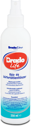 Kéz és bőrfertőtlenítő spray Bradolife