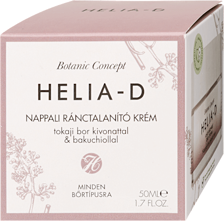 Botanic concept arckrém, nappali ránctalanító HELIA-D