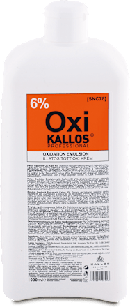 Krémový parfumovaný peroxid Oxi 6 % Kallos
