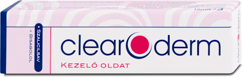 Pattanás kezelő oldat Clearoderm