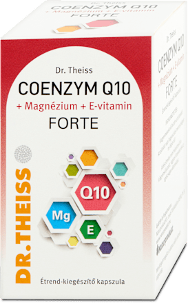 Coenzym Q10+Magnézium+E-vitamin FORTE kapszula DR.THEISS