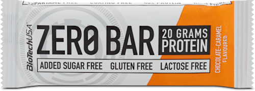 Zero Bar szelet csokoládé-karamell BioTechUSA