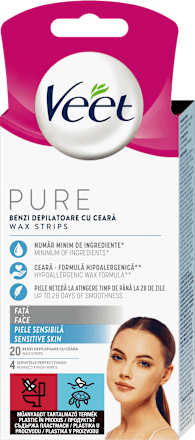 Pure trake za depilaciju lica Veet