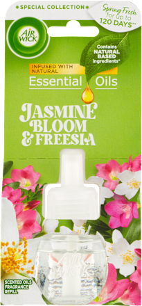 Náplň do elektrického osviežovača Essential Oils -  jazmínové kvety a frézia Air Wick