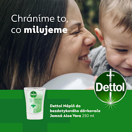 tekuté mýdlo Aloe Vera náhradní náplň Dettol