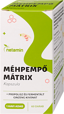 Méhpempő mátrix kapszula netamin