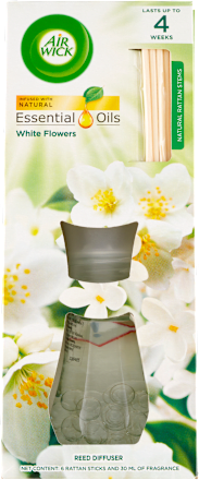 REED DEFUSER Essential Oils White Flowers osveživač vazduha - mirisni štapići AIR WICK