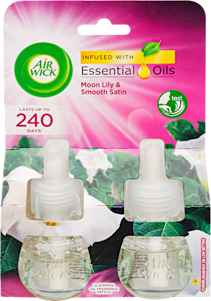 Essential Oils punjenje za automatski osvježivač prostora – Moon Lily i Smooth Satin AIRWICK