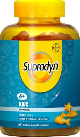 Multivitamin gyerekeknek omega-3-al és kolinnal Supradyn