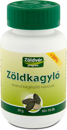 Zöldkagyló kapszula ZÖLDVÉR