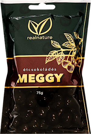 Étcsokoládés meggy realnature