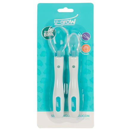Lingurițe din silicon pentru copii U-Grow