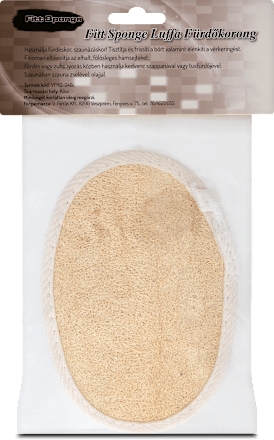 Luffa korong Fittsponge