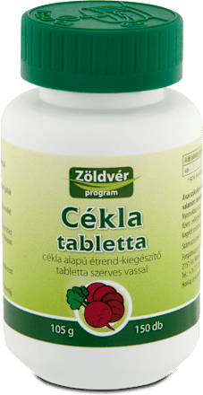 Cékla tabletta ZÖLDVÉR