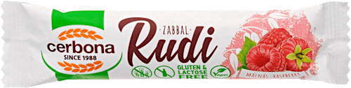 Málnás rudi, gluténmentes Cerbona