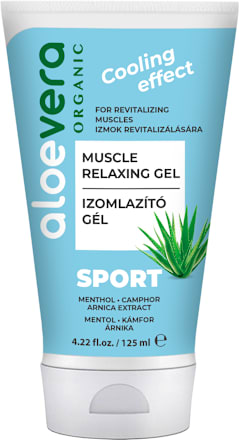 Sport Izomlazító gél 3in1 aloevera ORGANIC