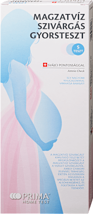 Magzatvíz szivárgás gyorsteszt PRIMA