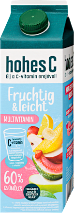 Multivitamin gyümölcslé Fruchtig & leicht hohes C