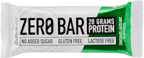 Zero Bar szelet csokoládé-mogyoró BioTechUSA