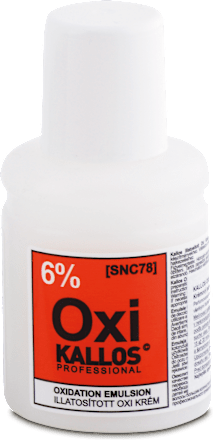 Krémový parfumovaný peroxid Oxi 6 % Kallos