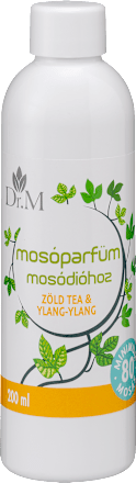 Mosóparfüm zöld tea és ylang-ylang illattal Dr. M
