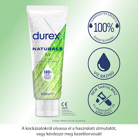 Síkosító gél Naturals Durex